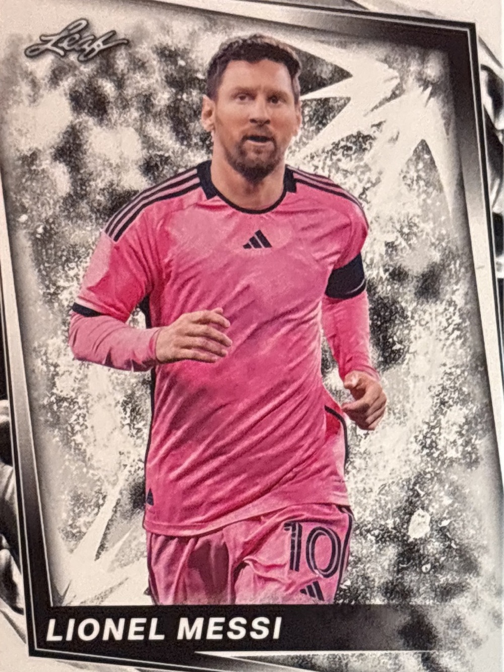 Leaf Lionel Messi Soccer Trading Card